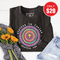 Sisters In Christ Sweatshirt - Heather Charcoal - 20 product image 1