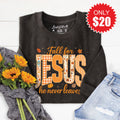 Fall For Jesus Sweatshirt - Heather Charcoal - 20 product image 1