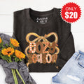 Cozy Season Bow Sweatshirt - Heather Charcoal - 20 product image 1