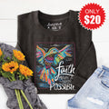 Faith Hummingbird Sweatshirt - Heather Charcoal - 20 product image 1