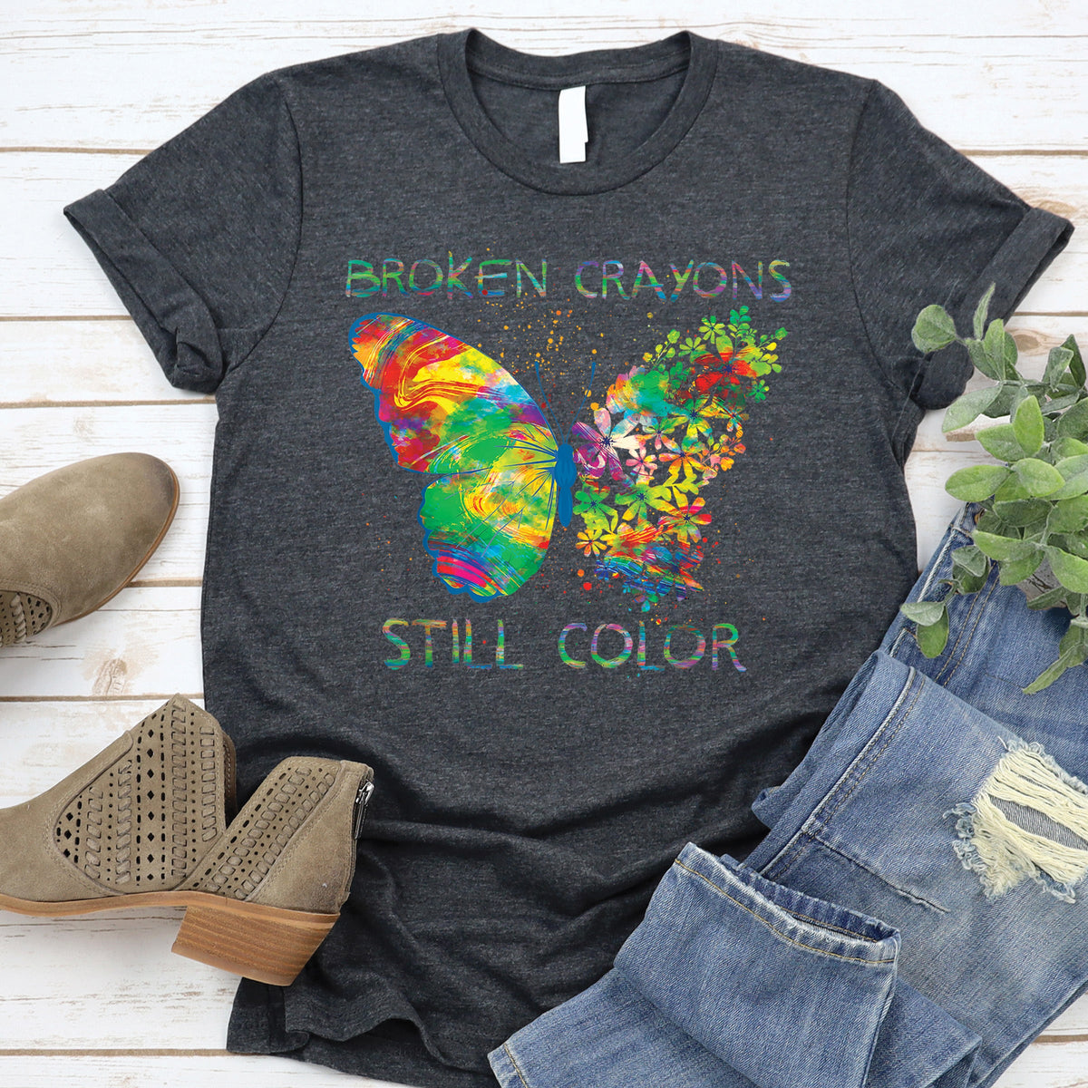 Broken Crayons Tee