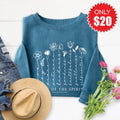 Fruit Of The Spirit Sweatshirt - Heather Deep Teal - 20 product image 1