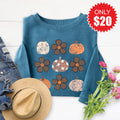 Fall Sweatshirt - Heather Deep Teal - 20 product image 1