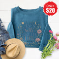Way Truth Life Sweatshirt - Heather Deep Teal - 20 product image 1