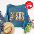 Jesus Sweatshirt - Heather Deep Teal - 20 product image 1