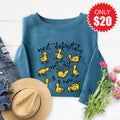 Not All Sweatshirt - Heather Deep Teal - 20 product image 1