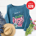 I Choose Joy Sweatshirt - Heather Deep Teal - 20 product image 1
