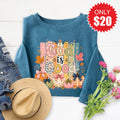 God Is Good Sweatshirt - Heather Deep Teal - 20 product image 1