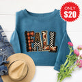 Fall Sweatshirt - Heather Deep Teal - 20 product image 1