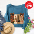 Fall Sweatshirt - Heather Deep Teal - 20 product image 1