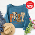 Pray Sweatshirt - Heather Deep Teal - 20 product image 1