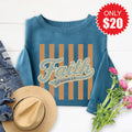 Faith Sweatshirt - Heather Deep Teal - 20 product image 1