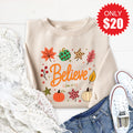 Believe Sweatshirt - Heather Dust - 20 product image 1
