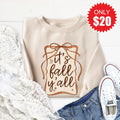 It's Fall Ya'll Sweatshirt - Heather Dust - 20 product image 1