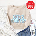 God's Country Sweatshirt - Heather Dust - 20 product image 1