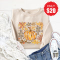 Pumpkin Sweatshirt - Heather Dust - 20 product image 1