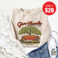 Give Thanks Sweatshirt - Heather Dust - 20 product image 1