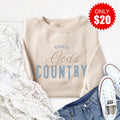 God's Country Sweatshirt - Heather Dust - 20 product image 1
