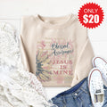 Blessed Assurance Sweatshirt - Heather Dust - 20 product image 1