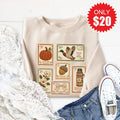 Fall Stamps Sweatshirt - Heather Dust - 20 product image 1