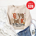 Give Thanks Sweatshirt - Heather Dust - 20 product image 1