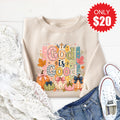 God Is Good Sweatshirt - Heather Dust - 20 product image 1