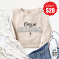 Blessed Grandma Sweatshirt - Heather Dust - 20 product image 1