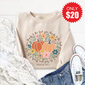 Give Thanks Sweatshirt - Heather Dust - 20 product image 1