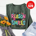 Be The Reason Sweatshirt - Heather Forest - 20 product image 1