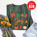 Joy Sweatshirt - Heather Forest - 20 product image 1