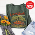 Give Thanks Sweatshirt - Heather Forest - 20 product image 1