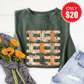 Fall Boots Sweatshirt - Heather Forest - 20 product image 1