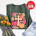 Cross Fall Sweatshirt - Heather Forest - 20 product image 1