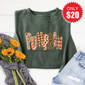 Pumpkin Season Sweatshirt - Heather Forest - 20 product image 1