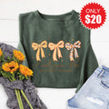 I Will Praise Him Sweatshirt - Heather Forest - 20 product image 1