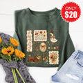 Hello Fall Sweatshirt - Heather Forest - 20 product image 1