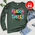 Be The Reason Long Sleeve - Heather Forest - 17 product image 1