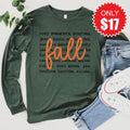 Fall Long Sleeve - Heather Forest - 17 product image 1