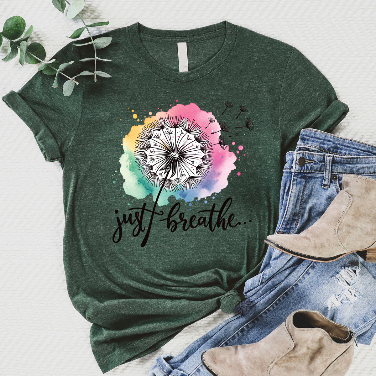 Just Breathe Tee