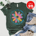 Focus On The Good Tee - Heather Forest - 15 product image 1