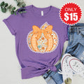 Pumpkin Tee - Heather Grape - 15 product image 1