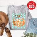 Pumpkin Sweatshirt - Heather Grey - 20 product image 1