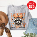 Feral Girl Autumn Sweatshirt - Heather Grey - 20 product image 1