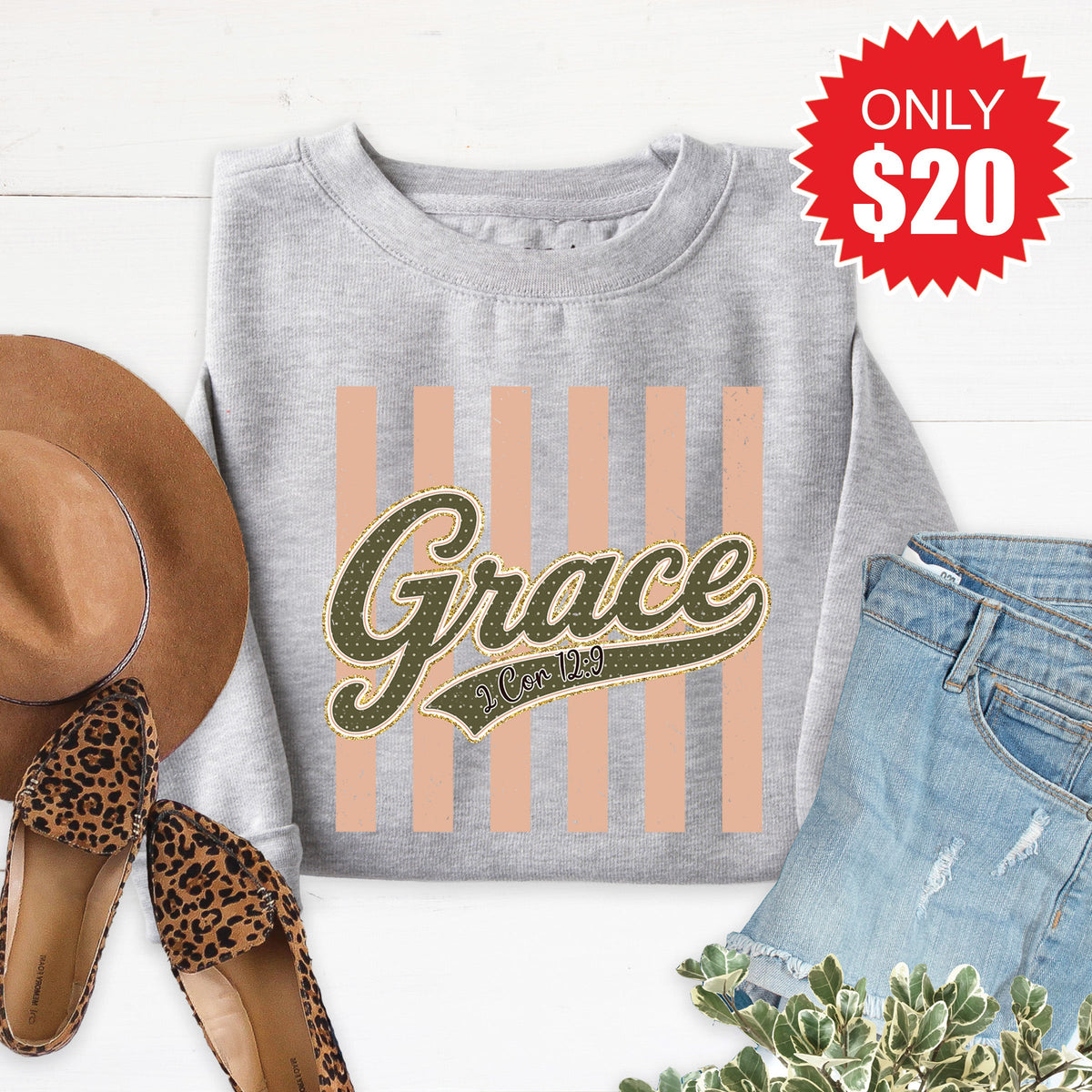 Grace Sweatshirt - Heather Grey - 20 product image 1