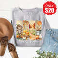 Fall Vibes Sweatshirt - Heather Grey - 20 product image 1
