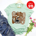 Game Day Leopard Tee - Heather Honeydew - 15 product image 1