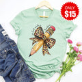 So God Made a Teacher Tee - Heather Honeydew - 15 product image 1