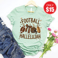 Football Hallelujah Tee - Heather Honeydew - 15 product image 1