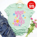 All Works Out Tee - Heather Honeydew - 15 product image 1