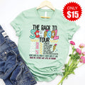 Back To School Tour Tee - Heather Honeydew - 15 product image 1
